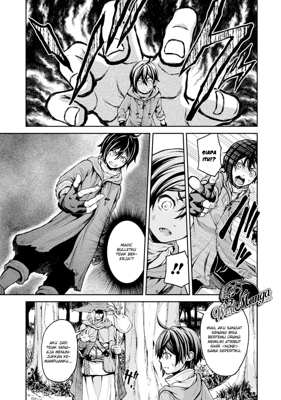 Saisoku Musou No B-kyuu Mahou Tsukai: Ippatsu Utareru Mae Ni Senpatsu Uchikaesu! chapter 1